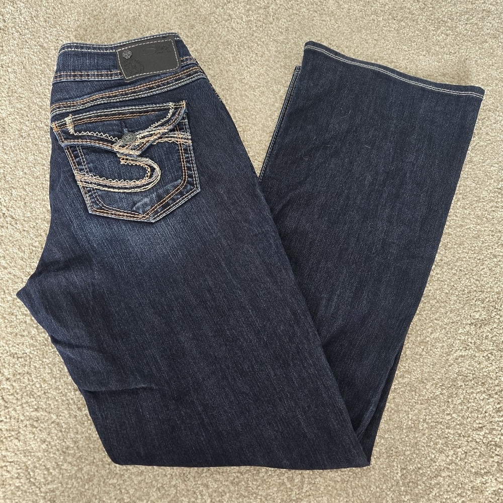 Silver Jeans Dark Indigo Boot Cut